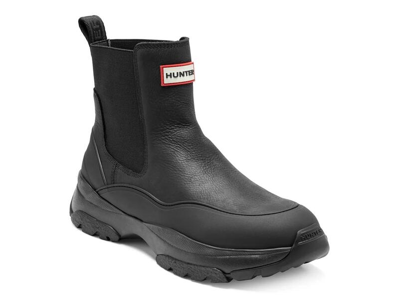 山立ち メンズ シューズ ブーツ・レインブーツ チェルシーブーツ チェルシー HUNTERLandon Chelsea Boot - Men\u0027s Black 黒いこと