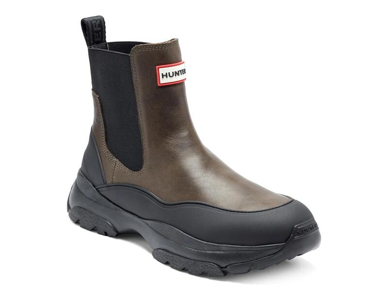 山立ち メンズ シューズ ブーツ・レインブーツ チェルシーブーツ チェルシー HUNTERLandon Chelsea Boot - Men\u0027s Brown/Black 黒いこと