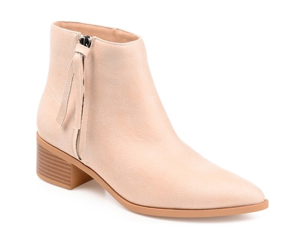ジュルネ 寄せあわせ レディース シューズ ブーツ・レインブーツ Journee Collection Sadiya Bootie Off White 象牙色 レディース靴-その他
