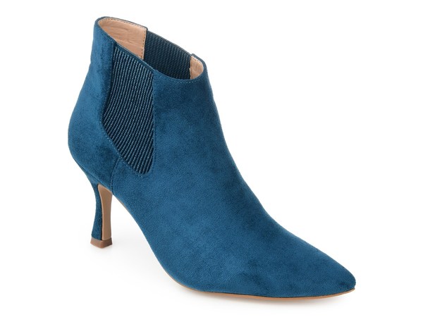 ジュルネ コレクション レディース シューズ ブーツ・レインブーツ Journee Collection Elitta Bootie Navy ネイビー｜ReVida 店 12,936円