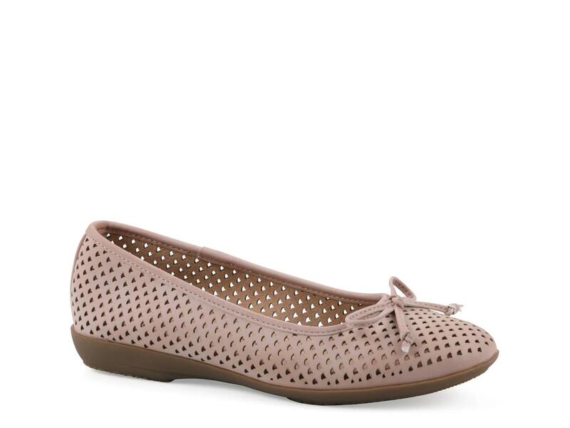クリフバイホワイトマウンテン レディース シューズ パンプス Cliffs by White MountainCarris Ballet Flat Dusty Pink ピンク