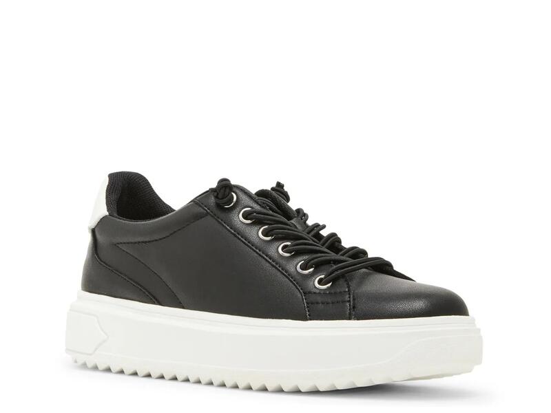 ブロンド レディース シューズ スニーカー プラットフォーム BlondoGreer Waterproof Platform Sneaker Black Leather ブラック