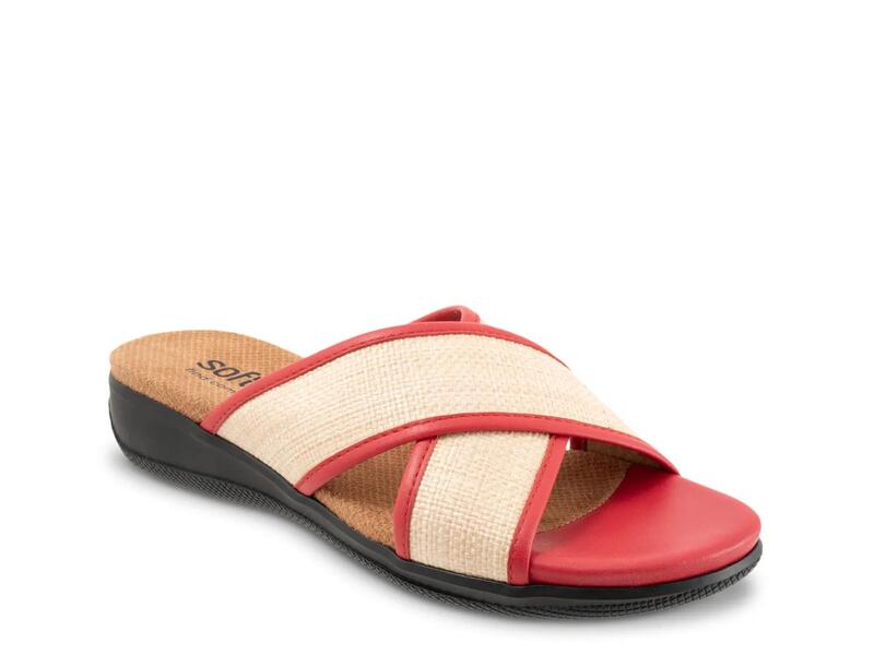 ソフトウォーク レディース シューズ サンダル SoftwalkTillman Sandal Red レッド｜ReVida 店