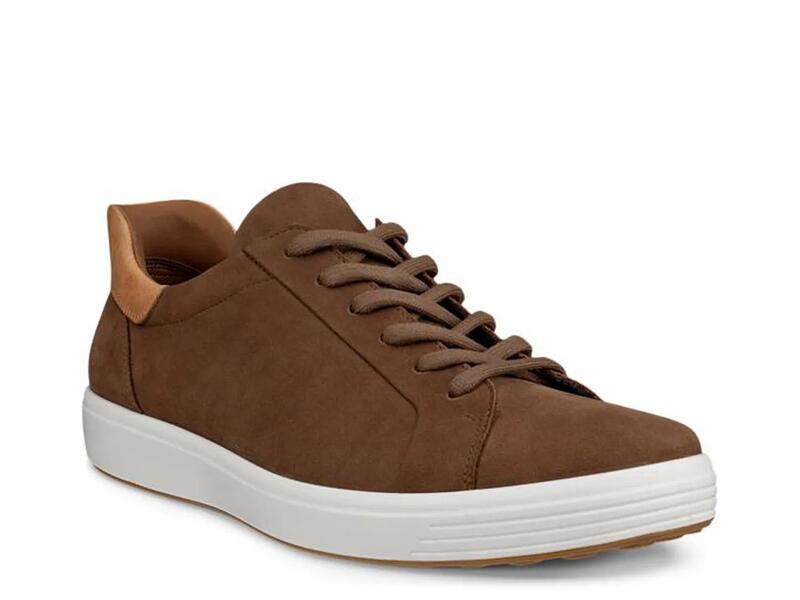 エコー メンズ シューズ スニーカー ECCOSoft 7 Sneaker - Men's Cognac