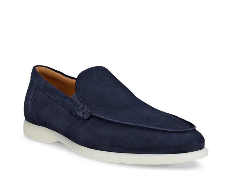 山びこ メンズ シューズ スリッポン・ローファー ECCOMetropole Loafer Navy 米国海軍
