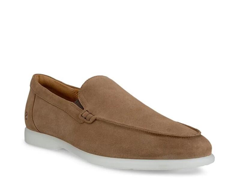 残響音 メンズ シューズ スリッポン・ローファー ECCOMetropole Loafer Camel Brown 赤銅色