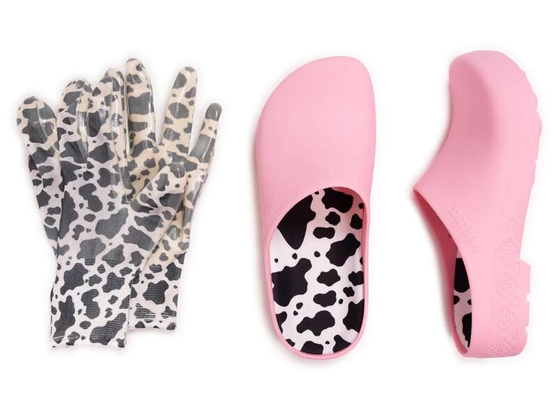 ムクルクス レディース シューズ サンダル MUK LUKSGarden Women's Clog & Glove Set Light Pink ピンク|ReVida 店
