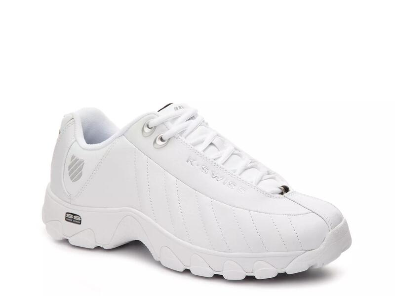 容れものイス メンズ シューズ スニーカー K-SwissST329 Sneaker - Men\u0027s White/Grey 白いこと