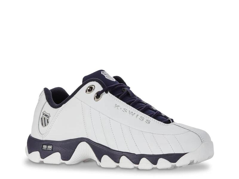 容れものイス メンズ シューズ スニーカー K-SwissST329 Sneaker - Men\u0027s White/Navy 白いこと
