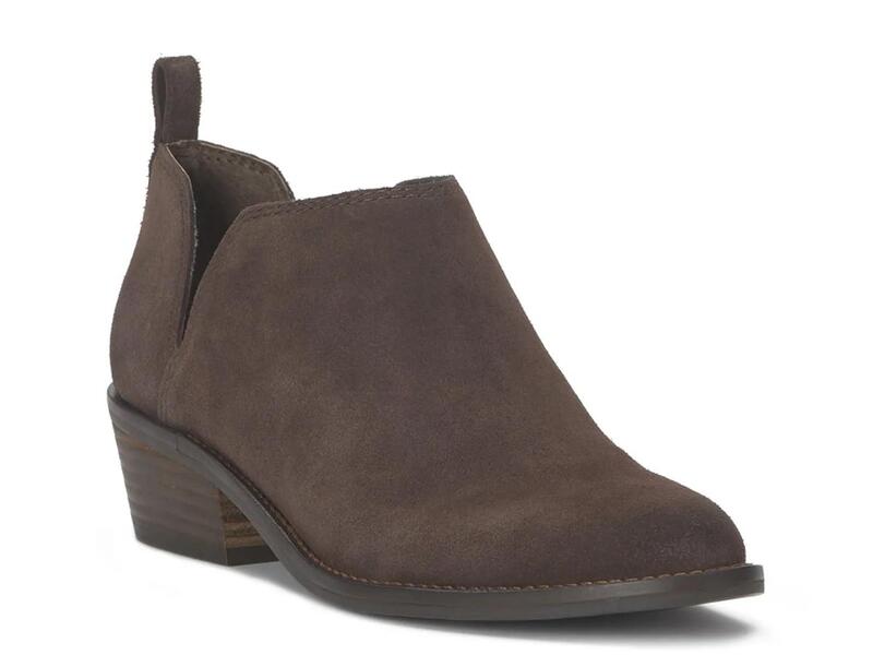 ラッキーブランド レディース シューズ ブーツ・レインブーツ Lucky BrandFayth Bootie Chocolate Suede 黒茶