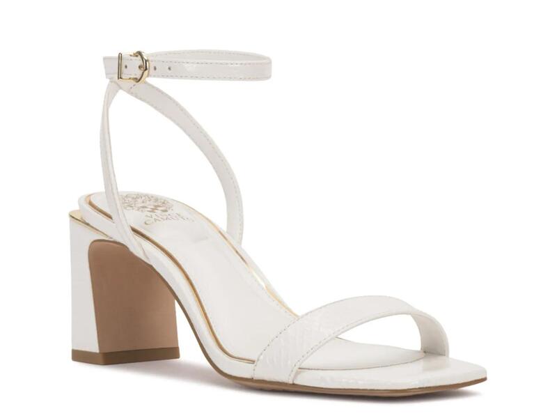 ヴィンスカムート レディース シューズ サンダル Vince CamutoHamda Sandal White Synthetic ホワイト｜ReVida 店
