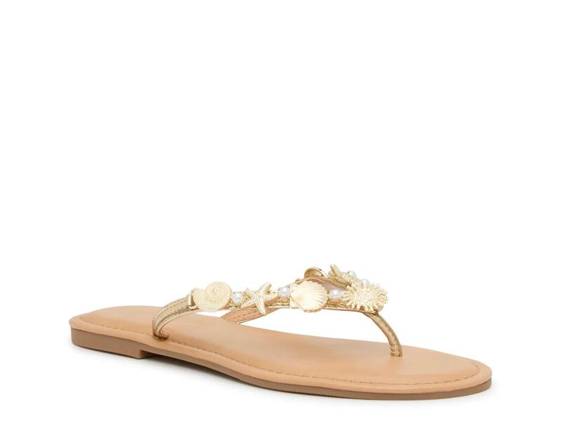 マッデンガール レディース シューズ サンダル Madden GirlScuttle Seaside Sandal Gold/Multicolor ゴールド|ReVida 店
