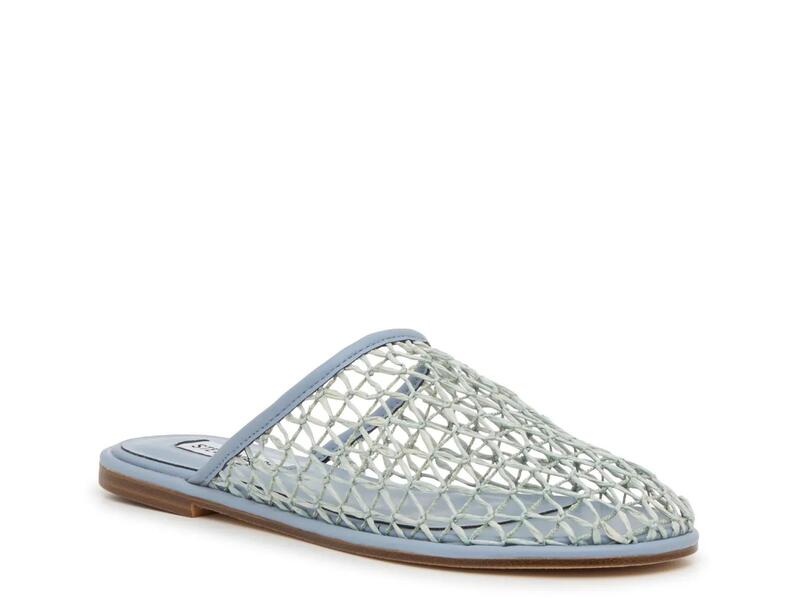 スティーブ マデン レディース シューズ サンダル Steve MaddenHallee Mule Light Blue 青み