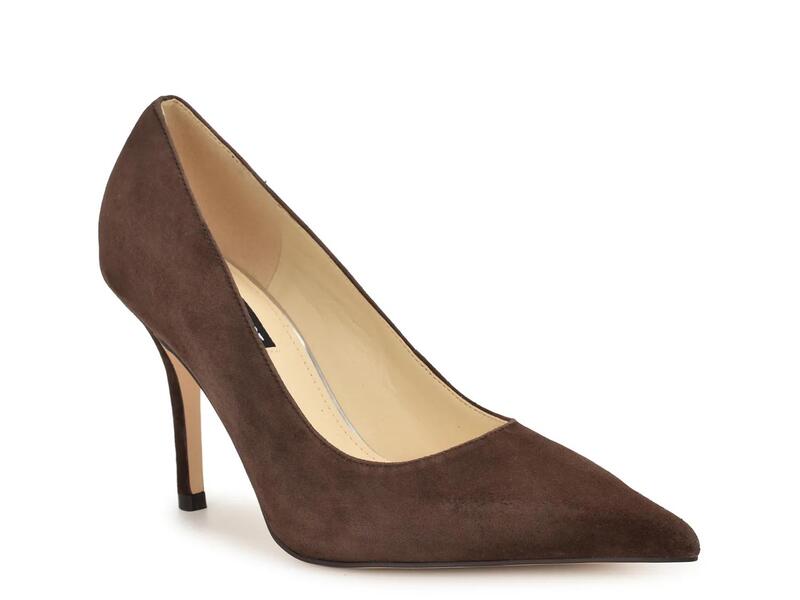 ナインウェスト レディース シューズ パンプス Nine WestGemmha Pump Dark Brown Suede ブラウン|ReVida 店