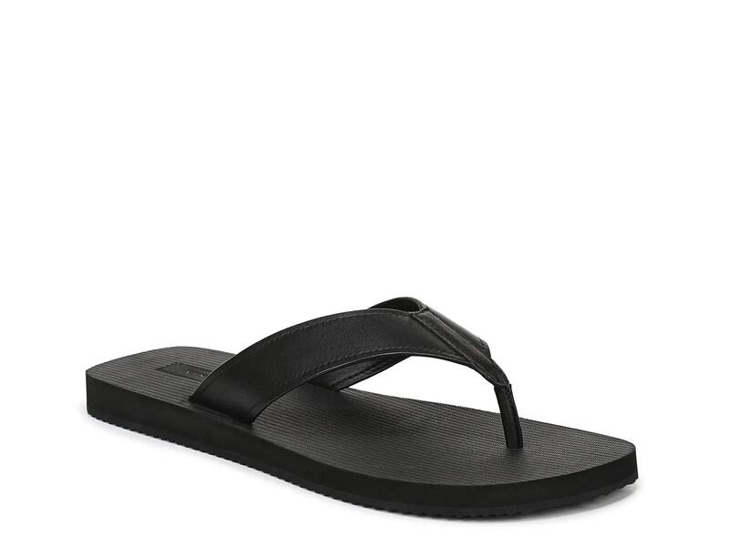 ヴィンス メンズ シューズ サンダル VinceFiji Flip Flop Black 黒いこと