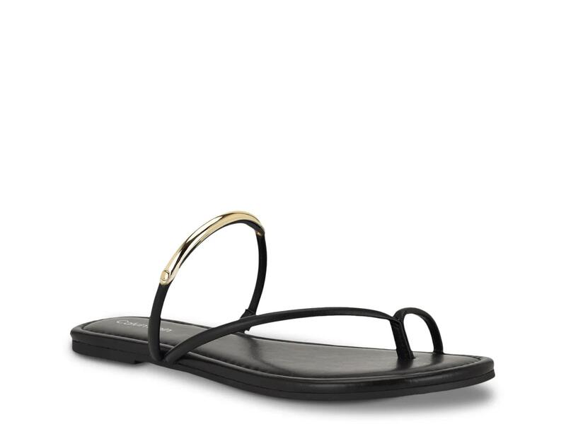 カルバンクライン レディース シューズ サンダル Calvin KleinBienna Sandal Black 黒いこと