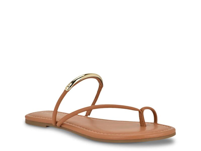 カルバンクライン レディース シューズ サンダル Calvin KleinBienna Sandal Brown 赤銅色