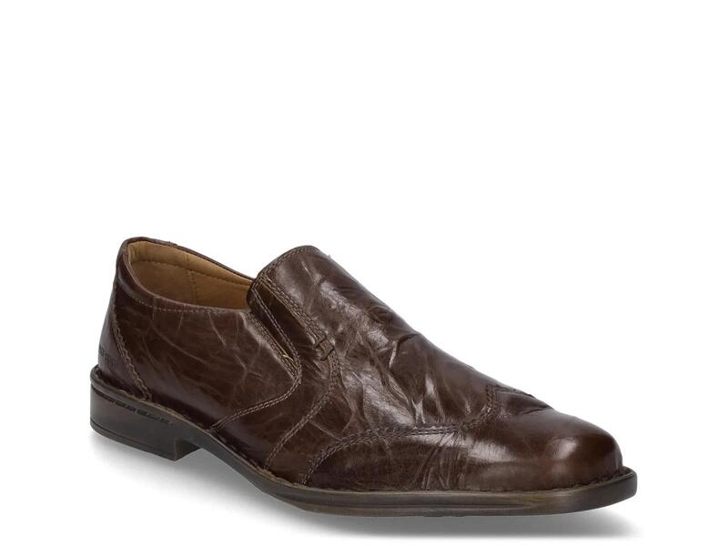 ジョセフセイベル メンズ シューズ スリッポン・ローファー ウィングチップ Josef SeibelDouglas Wingtip Loafer - Men\u0027s Dark Brown 赤銅色