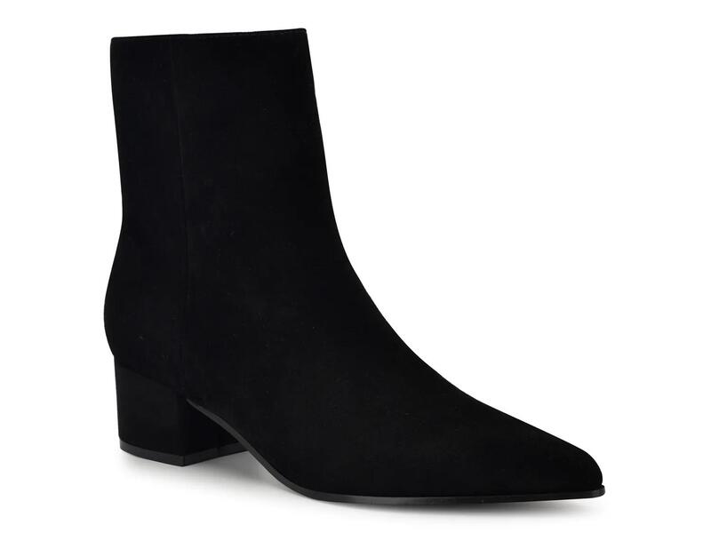 ナインウェスト レディース シューズ ブーツ・レインブーツ Nine WestMaribu Bootie Black Suede 黒いこと