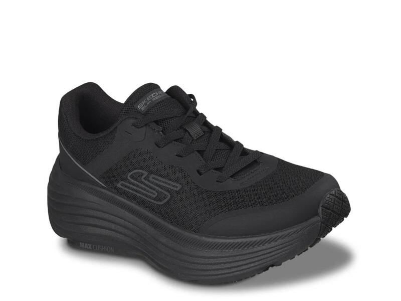 スケッチャーズ レディース シューズ スニーカー SkechersWork Slip-Resistant Max Cushioning Endeavour Work Sneaker - Women\u0027s Black 黒いこと