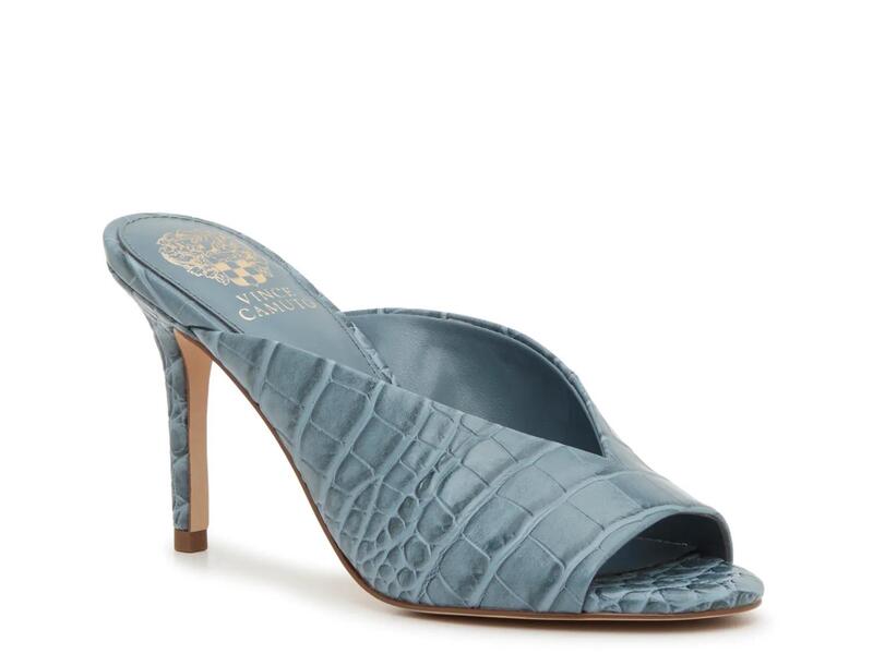 ヴィンスカムート レディース シューズ サンダル Vince CamutoTiroda Sandalight Blue Croc Print 青み