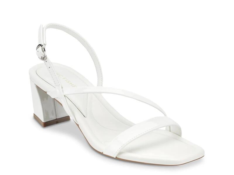 マークフィッシャー レディース シューズ サンダル Marc FisherGizia Sandal White Patent 白いこと