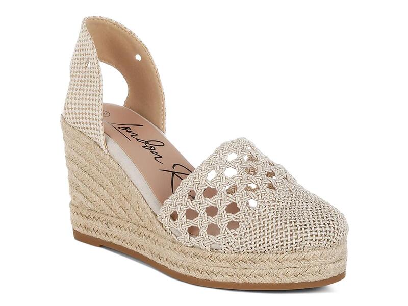 ロンドンラグ レディース シューズ サンダル London RagSea Breezespadrille Wedge Sandal Beige ベージュ｜ReVida 店