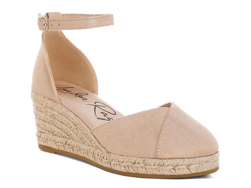 ロンドンラグ レディース シューズ サンダル London RagSorcruz Espadrille Wedge Sandal Taupe トープ｜ReVida 店
