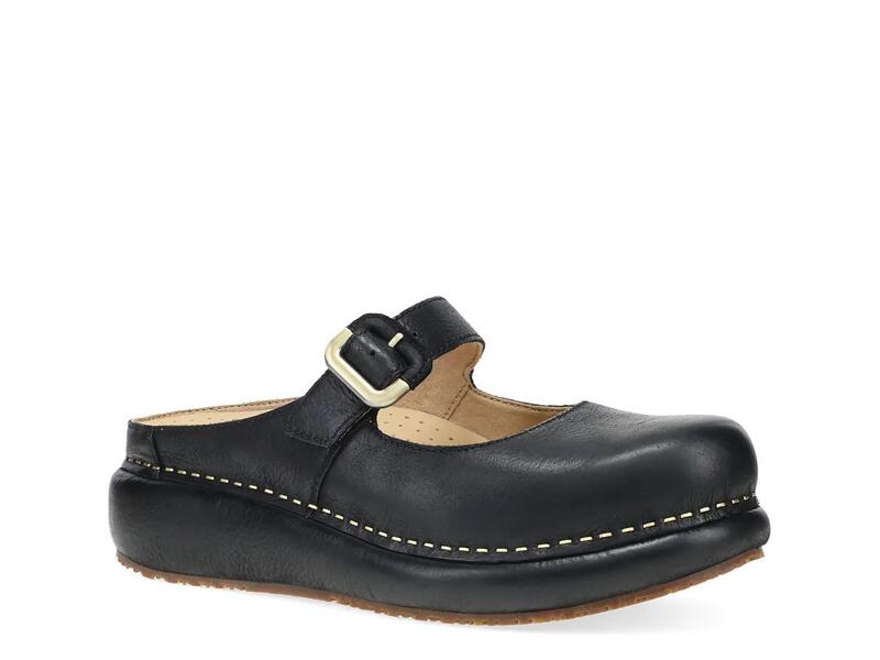 ダンスコ レディース シューズ サンダル DanskoKimberly Mary Jane Clog Black ブラック｜ReVida 店