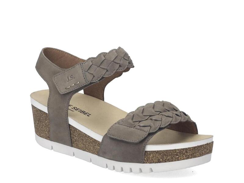 ジョセフセイベル レディース シューズ サンダル Josef SeibelQuinn 22 Wedge Sandal - Women's Grey グレー|ReVida 店