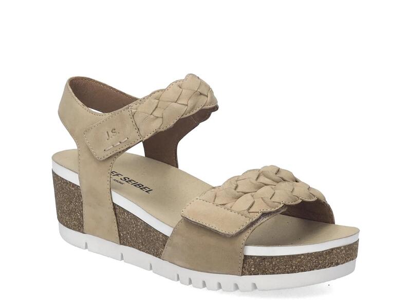 ジョセフセイベル レディース シューズ サンダル Josef SeibelQuinn 22 Wedge Sandal - Women's Taupe トープ|ReVida 店