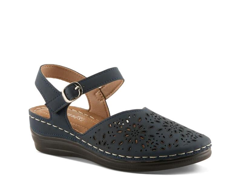 パトリシア レディース シューズ サンダル PatriziaNougatish Wedge Sandal Navy ネイビー|ReVida 店