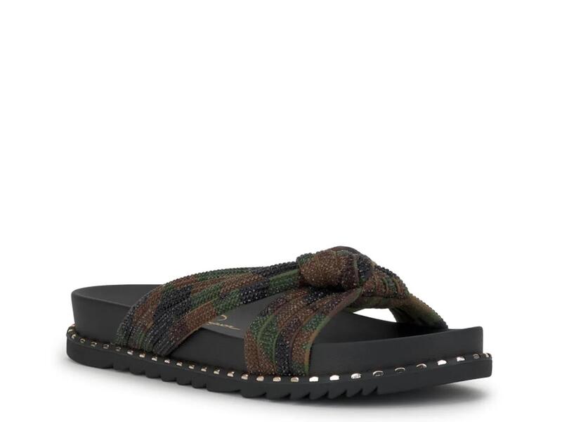ジェシカシンプソン レディース シューズ サンダル Jessica SimpsonCilleva Sandal Green Camo Print 緑であること