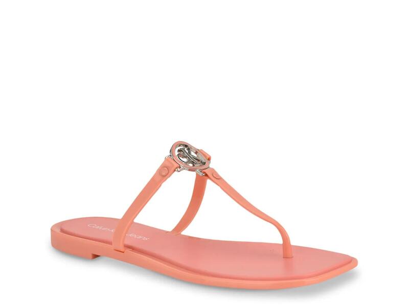 カルバンクライン レディース シューズ サンダル Calvin KleinEllye Sandalight Pink サクラ色