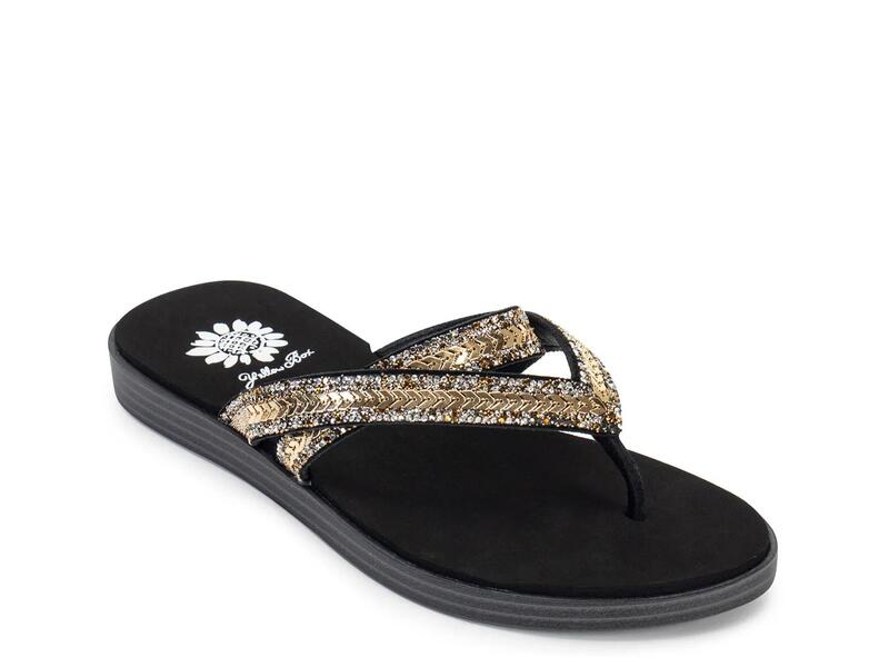 イエローボックス レディース シューズ サンダル Yellow BoxDina Sandal Black ブラック｜ReVida 店