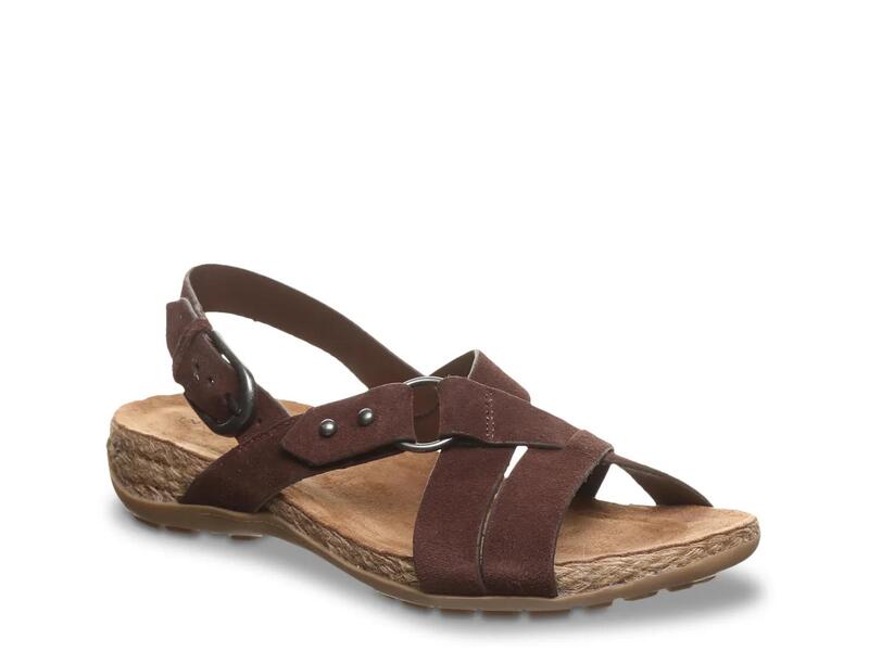 ベアパウ レディース シューズ サンダル BearpawCady Espadrille Sandal Chocolate 黒茶