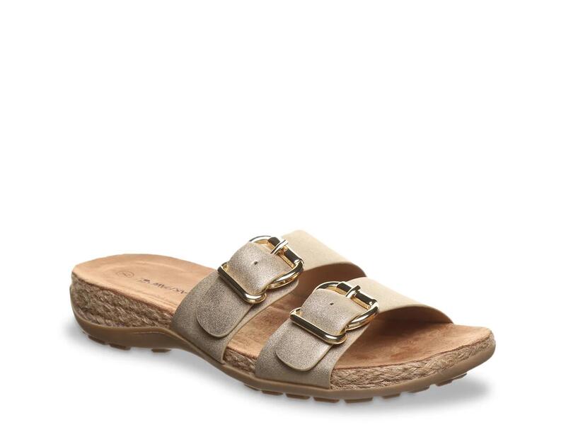 ベアパウ レディース シューズ サンダル BearpawJackiespadrille Sandalight Gold ゴールド｜ReVida 店
