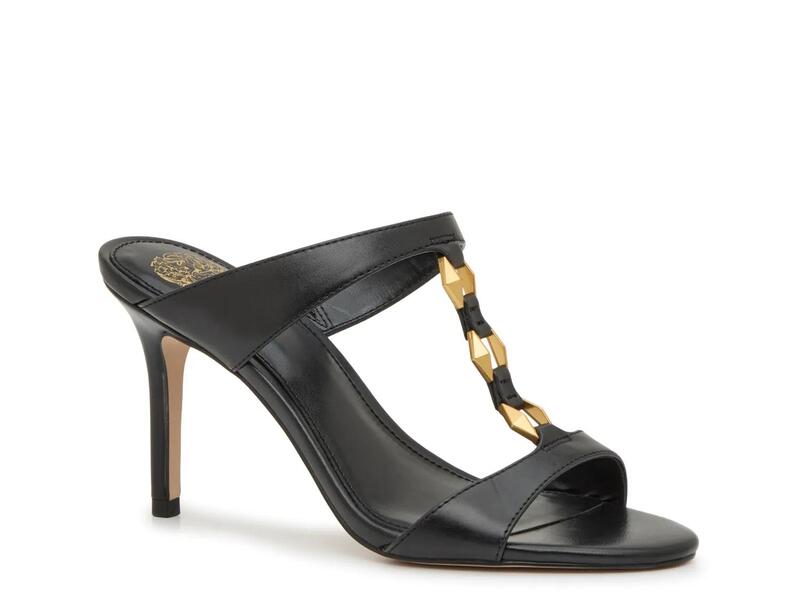 ヴィンスカムート レディース シューズ サンダル Vince CamutoTuraya Sandal Black 黒いこと