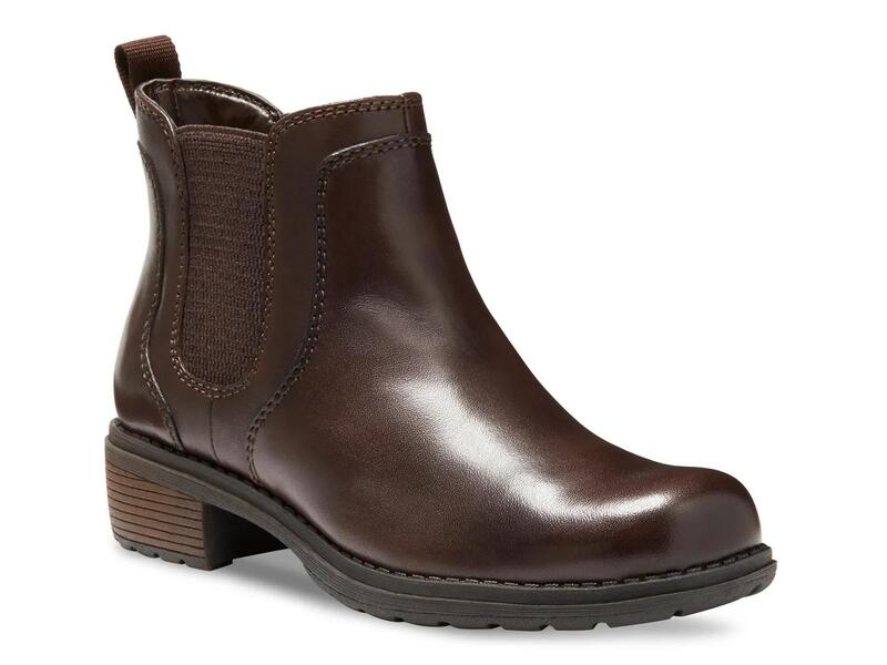 パン種地べた レディース シューズ ブーツ・レインブーツ チェルシーブーツ チェルシー EastlandDouble Up Chelsea boot Dark Brown 赤銅色