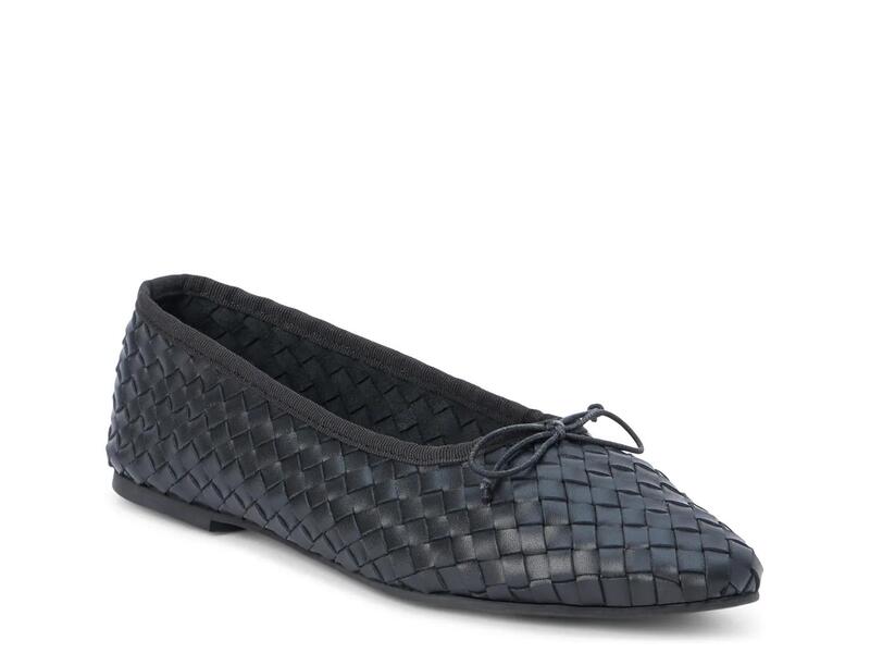 マチス レディース シューズ パンプス MatisseSmith Ballet Flat Black Leather 黒いこと