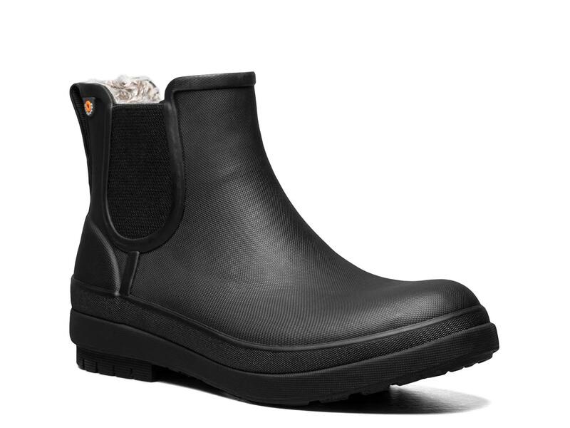 ボグス レディース シューズ ブーツ・レインブーツ 足し加える大きさ チェルシー BogsAmanda Plush II Chelsea Rain Boot - Women\u0027s Black 黒いこと