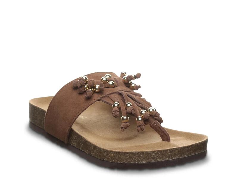 ベアパウ レディース シューズ サンダル BearpawCosima Sandal Dark Brown ブラウン｜ReVida 店