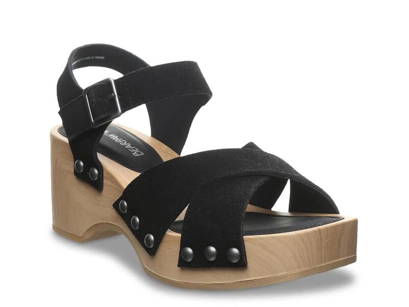 ベアパウ レディース シューズ サンダル プラットホーム BearpawColette Platform Sandal Black 黒いこと