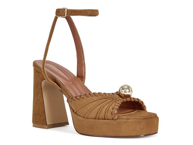 アザレア 一 レディース シューズ サンダル プラットホーム Azalea WangCael Platform Sandal Brown 赤銅色 コンフォートサンダル-レディース靴-靴