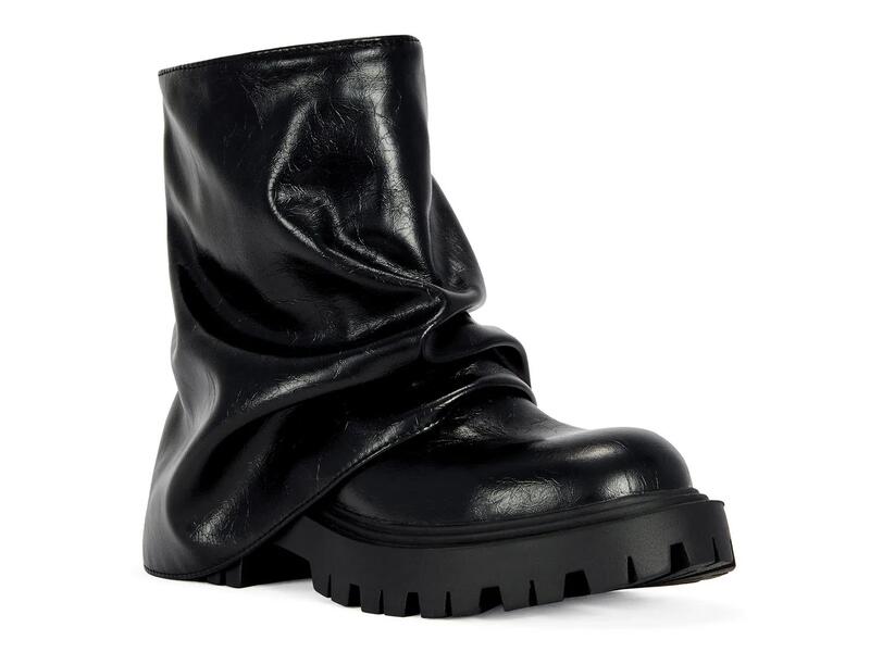 アザレア 一 レディース シューズ ブーツ・レインブーツ Azalea WangClarke Foldover Bootie Black 黒いこと レディース靴-靴-その他