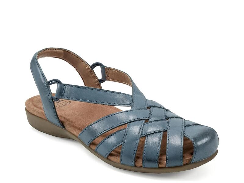 地びた開びゃく レディース シューズ サンダル Earth OriginsBerri Sandal Blue 青み