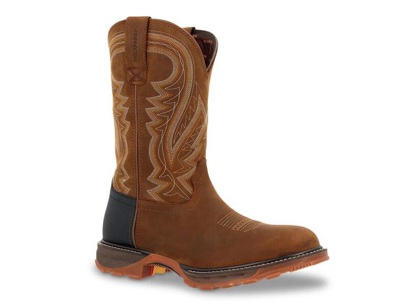 ドゥランゴ メンズ シューズ ブーツ・レインブーツ DurangoMaverick XP Waterproof Western Work Boot - Men\u0027s Dark Brown 赤銅色