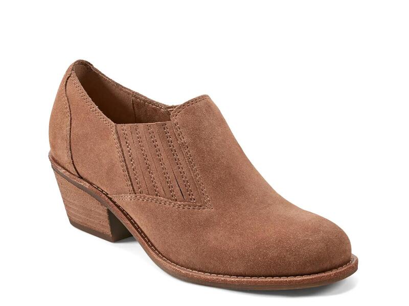 地びた レディース シューズ ブーツ・レインブーツ EarthJalin Bootie Light Brown 赤銅色