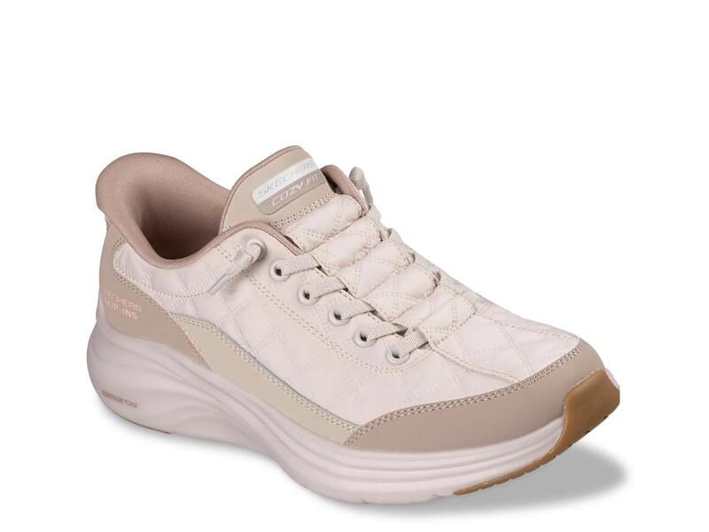 スケッチャーズ レディース シューズ スリッポン・ローファー スニーカー SkechersHands Free Slip-Ins: Contour Foam Cozy Fit Slip-On Sneaker Tan タン