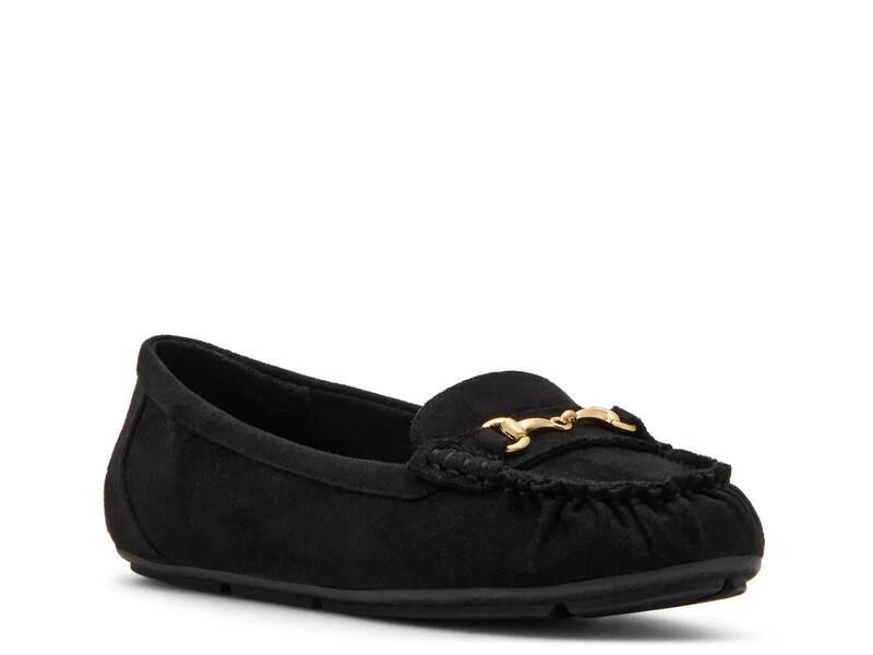 アンクライン レディース シューズ スリッポン・ローファー Anne KleinHewlett Loafer Black 黒いこと